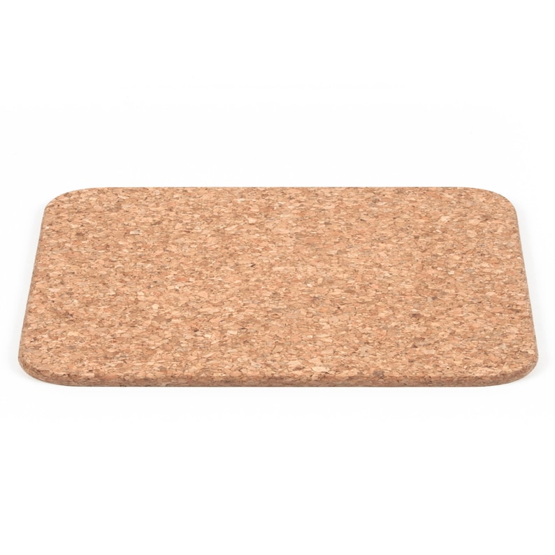 Natural Cork Trivet | Rectangular - Etsy