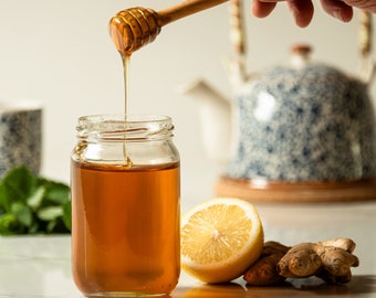 Olive Wood Honey Dipper