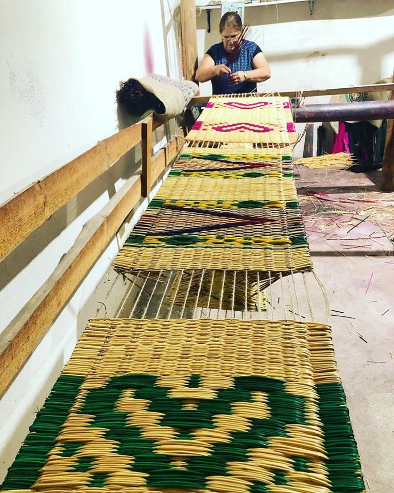 Natural Straw Reed Basket Bag
