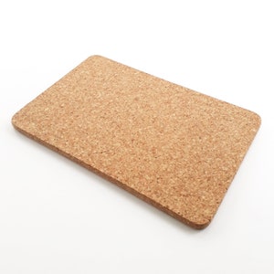 Natural Cork Trivet | Rectangular