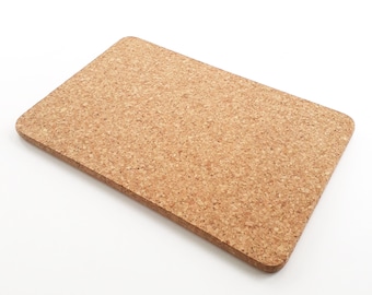 Natural Cork Trivet | Rectangular