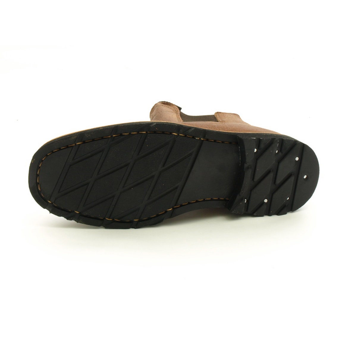 artificial leather chelsea boots