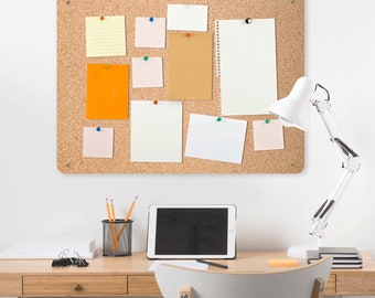 Natural Cork Notice Board