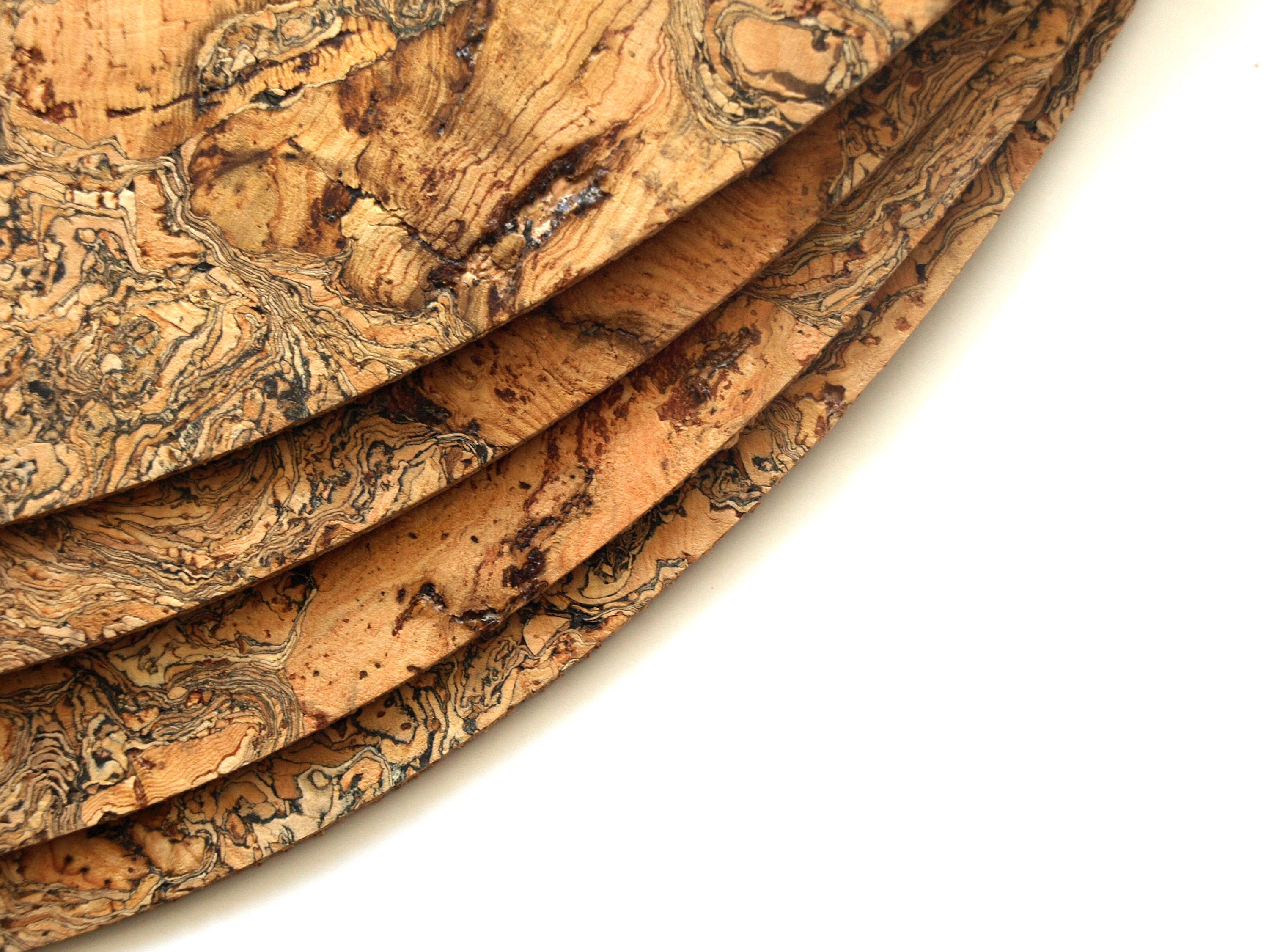 Oval Cork Placemats Table Mats Dining Iceberg Pattern Etsy