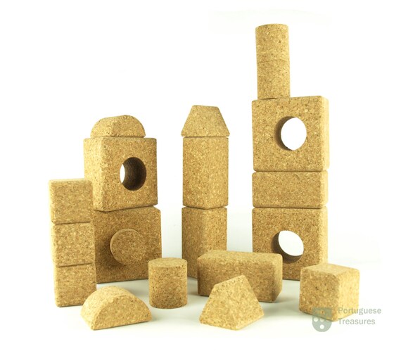 cork building blocks