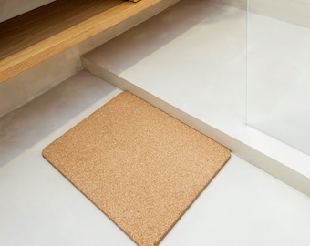 Natural Cork Bath Mat