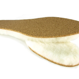 Merino Sheepskin & Cork Insoles