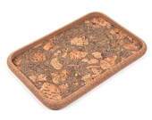 Rectangular Cork Ultra-Light Serving Tray Home Bar Restaurant Non Slip