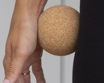 Sustainable Cork Yoga Muscle Tension Massage Ball Set of 2