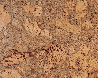 Natural Cork Glue-Down Wall Tiles | Twist Black | 600x300x3mm