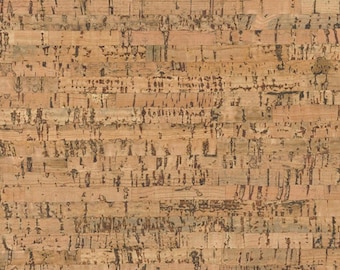 Natuurkurk gelijmde wandtegels | Parallel natuurlijk | 600 x 300 x 3 mm