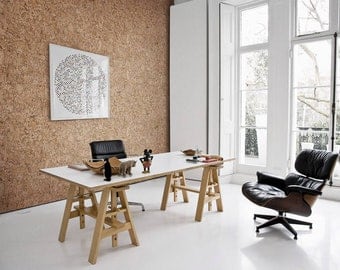 Natural Cork Decorative Wall Tiles - GLACIER