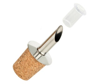 Stainless Steel Cork Freeflow Oil Pourer