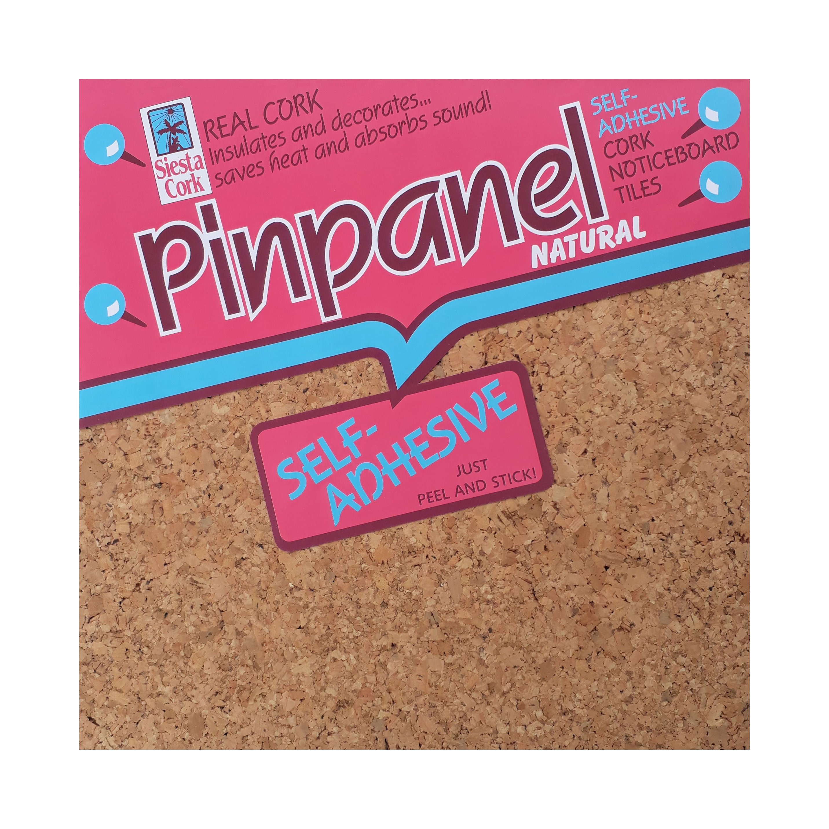 Self Adhesive Cork Tiles set of 6 Etsy