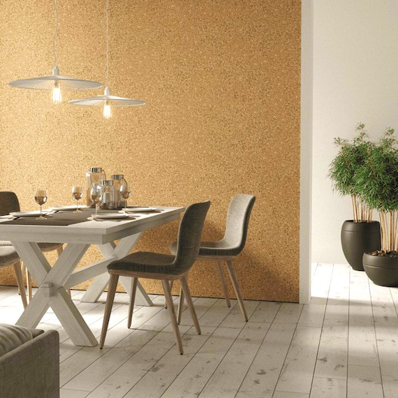 Cork Decorative Wall Tiles Self Adhesive Natural -  Sweden