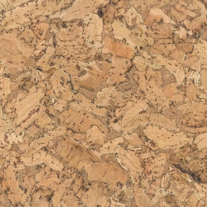 Limmade väggplattor i naturlig kork | Condor Natural | 600x300x3mm