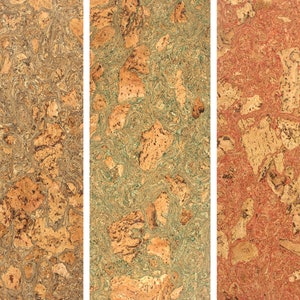 Natural Cork Decorative Wall Tiles - ICEBERG
