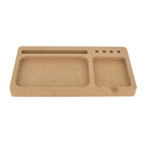Cork Desk Tidy Organiser