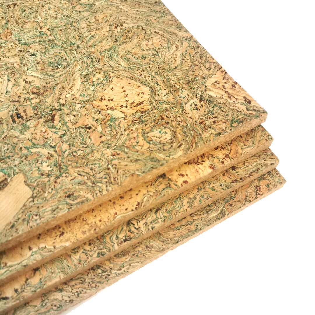 Cork Notice Board Wall Tiles Iceberg Green 900x600x8mm Etsy