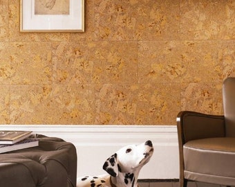 Natural Cork Decorative Wall Tiles - ICEBERG