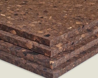 Cork Notice Board Wall Tiles | Dark | 900 x 600 x 8 mm
