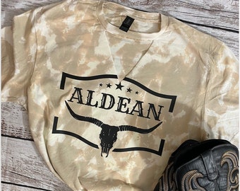 CUSTOMIZE! Bleached Country Music Shirt | Country Music | Shirts | Unisex Clothing | Concert Tee | Country Music Shirt | Music Festival