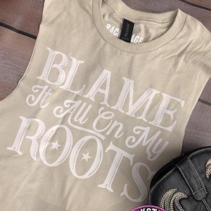 Country Music Fringe Tank Top | Sleeveless Western Tee | Country Concert Outfit | Nashville Outfit | Country Outfit | Country Music Shirt
