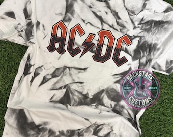 Rock Music Sprayed Tee | Concert Shirt | Concert Outfit | Nashville Outfit | Music Shirt | Live Music | Festival Shirt
