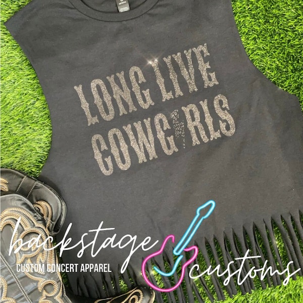 Country Music Fringe Tank Top | Sleeveless Western Tee | Country Concert Outfit | Nashville Outfit | Country Music Shirt | Music Festival