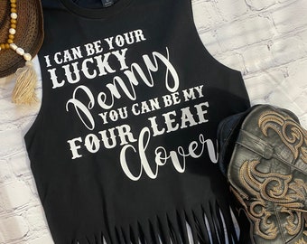 Country Music Fringe Tank Top | Sleeveless Western Tee | Country Concert Outfit | Nashville Outfit | Country Music Shirt | Nash | Music Fest