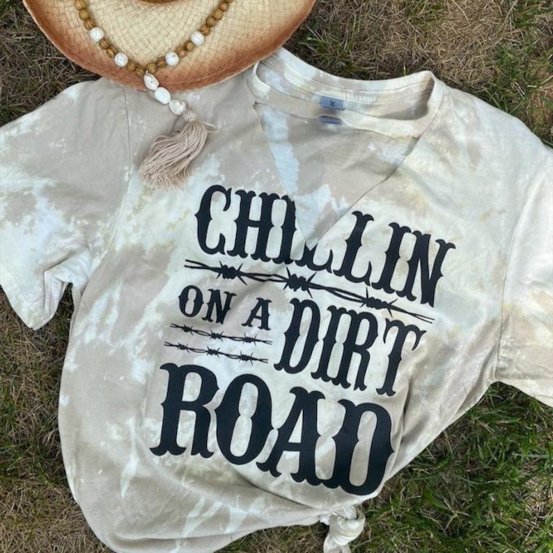 Bleached Country Music Shirt | Country Music | Shirts | Unisex Clothing | Concert Tee | Country Music Shirt | Custom Tee | Music Festival image 1