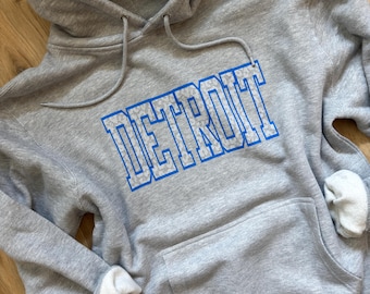 Game Day Detroit Sweatshirt | Football Season | Tailgate Outfit | Game Day | Football | Cropped Sweatshirt | Custom Shirt