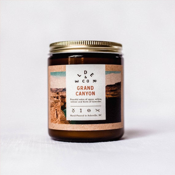 Grand Canyon Cabin Candle Public Lands Natural Soy Candle