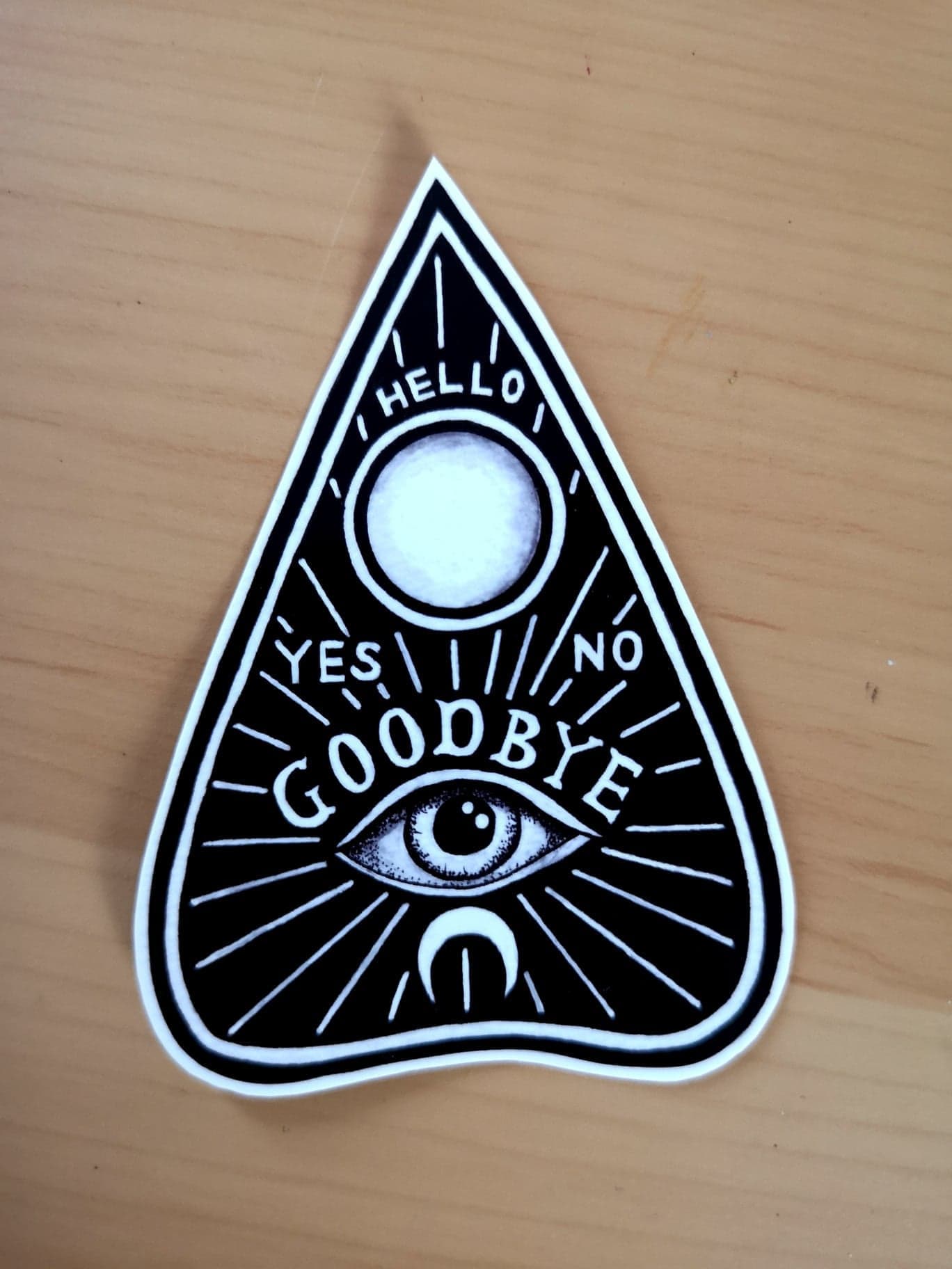Ouija Planchette Sticker set including 3 vinyl stickers | Etsy