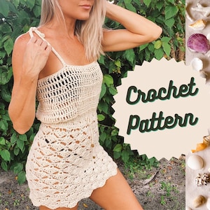 PATTERN - Lorelei CoverUp Crochet Pattern