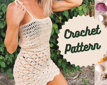 PATTERN - Lorelei CoverUp Crochet Pattern