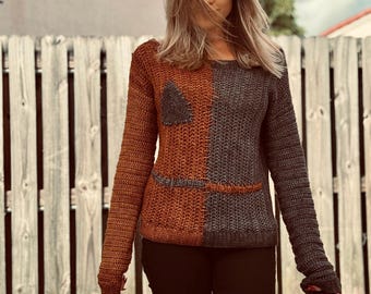 Boo Crew Sweater | Halloween Crochet Pattern