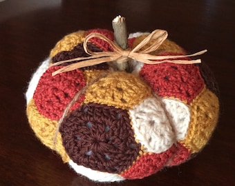Granny Pumpkin Crochet Pattern
