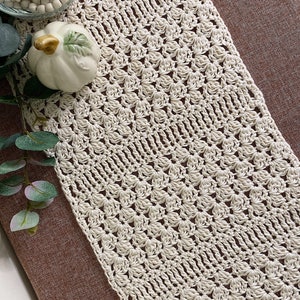 For All Seasons Table Runner Crochet Pattern