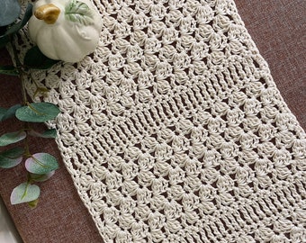 For All Seasons Table Runner Crochet Pattern