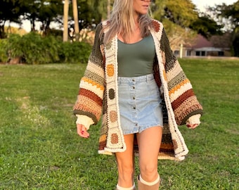 The Big Cardi | Digital Crochet Pattern