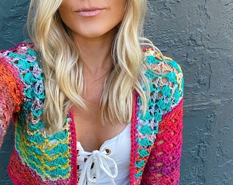 The Comfy Cardi Crochet Pattern