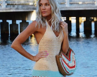 Ruffle Dress Crochet Pattern
