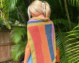 PATTERN - Sweater Scarf Crochet Pattern