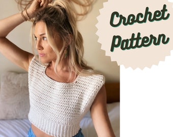 Island Breeze Tank Crochet Pattern