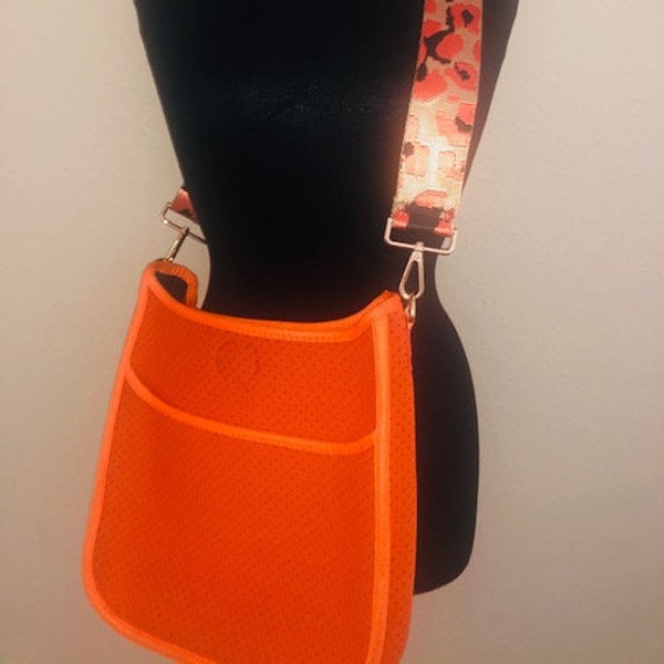 Neopren Messenger Bags (Orange, Olive, Navy, Dunkelgrau)