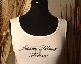 Jessiica Howell Fashions Tank top in White