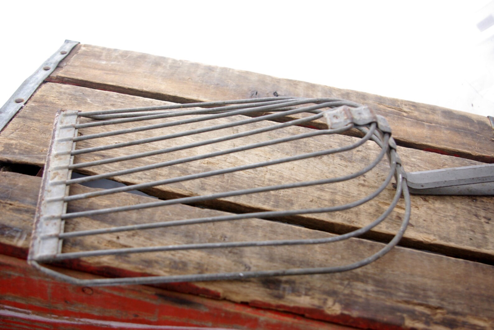 Antique Wire Coal Sifting Shovel Corn or Vegetable Shovel Etsy