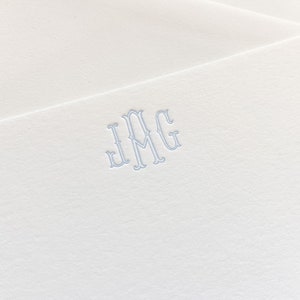 Cartoleria monogramma tradizionale tipografica, set di 50 o più, carta, grazie, moglie, marito, ragazzo, ragazza, semplice, biglietto per appunti S112