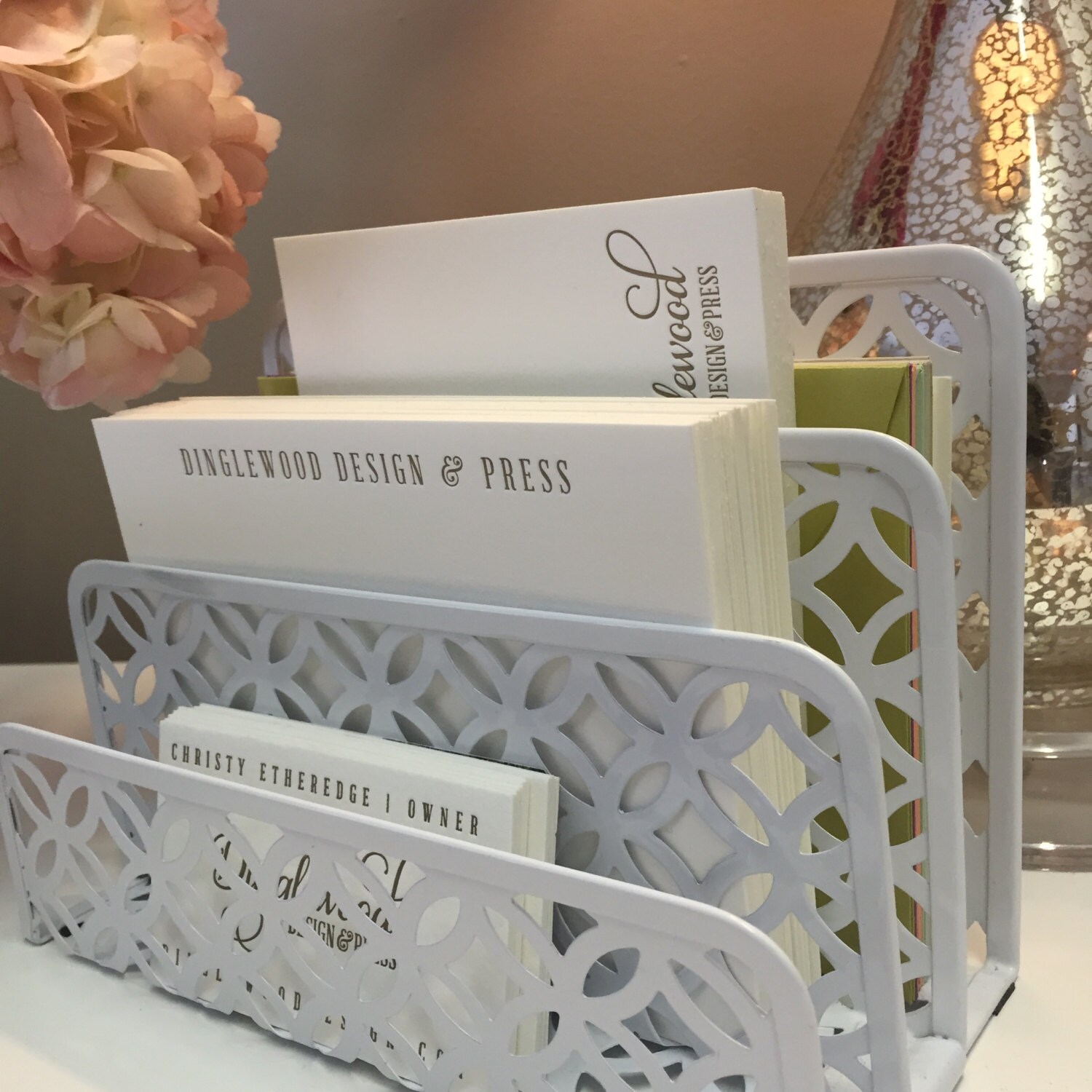 Letterpress Business Note Cards Logo Cards Thank You Etsy